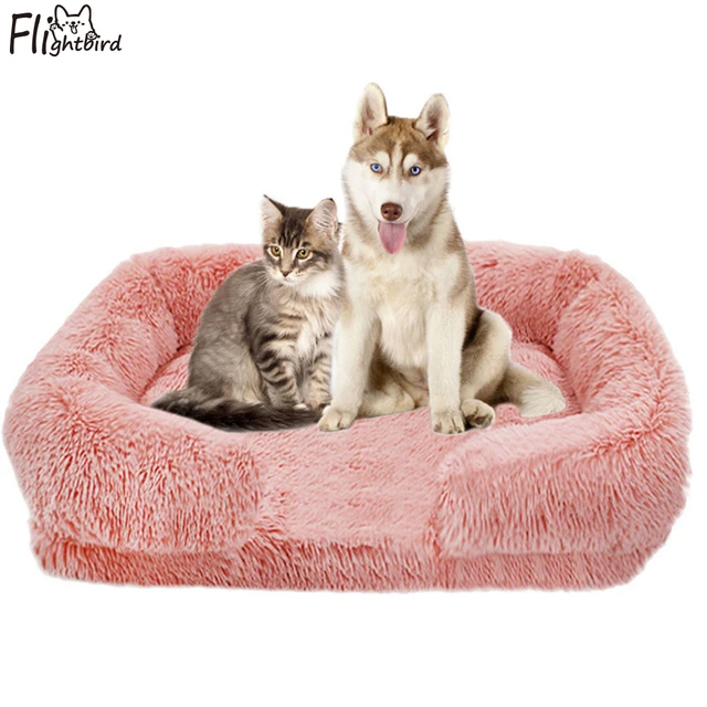 Dog Bed Small Medium Dogs Cushion Soft Cotton Winter Basket Warm Sofa House  Cat Bed for Dog Accessories Pet Supplies - AliExpress
