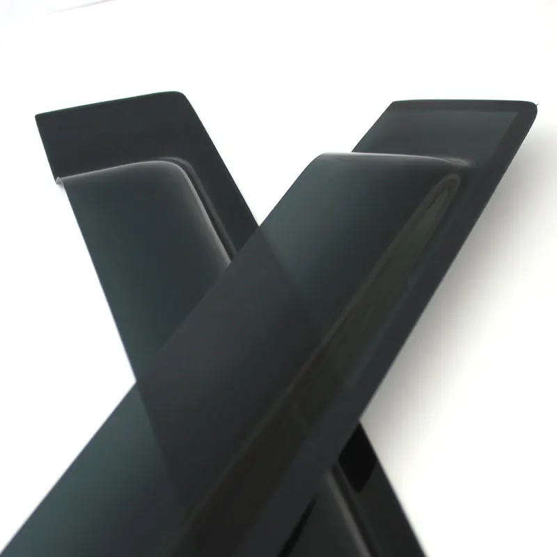 For Ford F150 Crew Cab Raptor 2009 2010 2011 2012 2013 2014 Window Visor Window Rain Guard Weathershield Sun Rain Guard