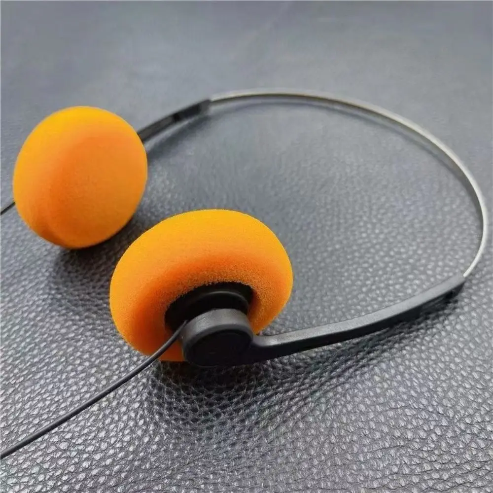 Fashion Classic Vintage-80's Headphones Sports Portable Wired Walkman ABS Adjustable Wired Small Headphones MP3 2
