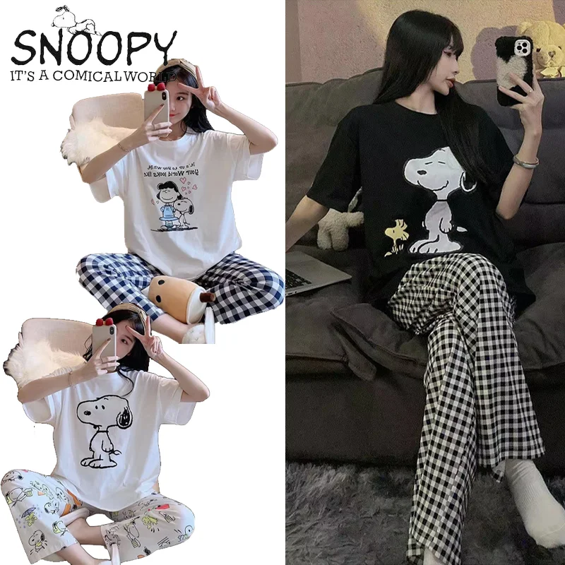 Mnsruu Japón Crane Flower - Pijama De Franela Negra Para Mujer, 2