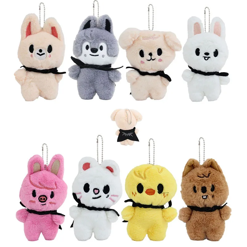 SKZOO Plush Keychain Stray Kids Plush Doll Zhou Li Longfu Star