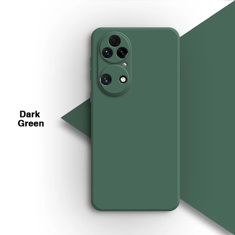 Shockproof Premium Liquid Silicone Gel Phone Case - High-Quality Soft Back Cover