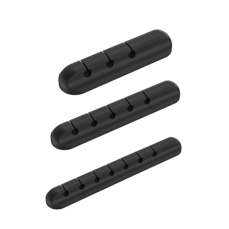실리콘 케이블 주최자 지원 키보드 헤드폰 케이블 주최자 용 USB Type-C 케이블 데스크 주최자 홀더 보호