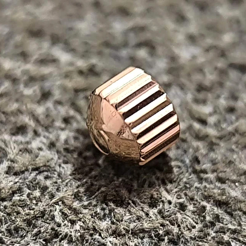 오메그 별자리 오래된 크라운 헤드 직경 4.0mm, 골드 실버 로즈 골드 부품 도구, 기계식 수리 시계, 3 가지 색상