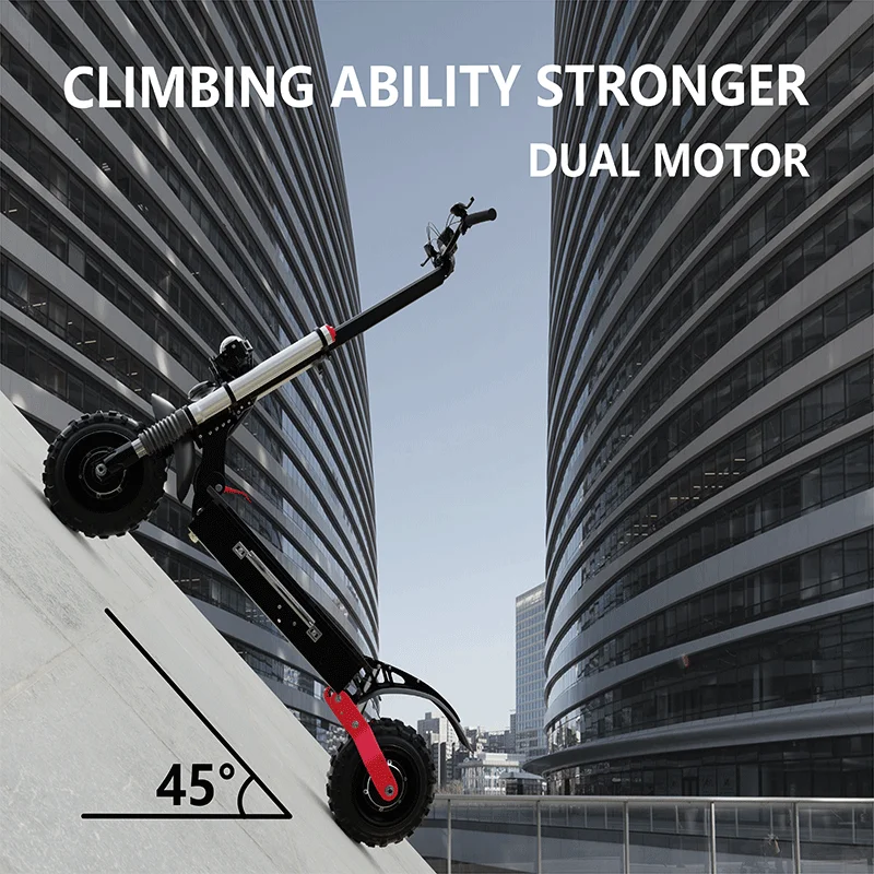 【USA/EU Stock】AJOOSOS X60 Electric Scooter 85km/h Max Speed trotinette &eacute;lectrique 11'' Off Road Tire Folding E Scooter with Seat