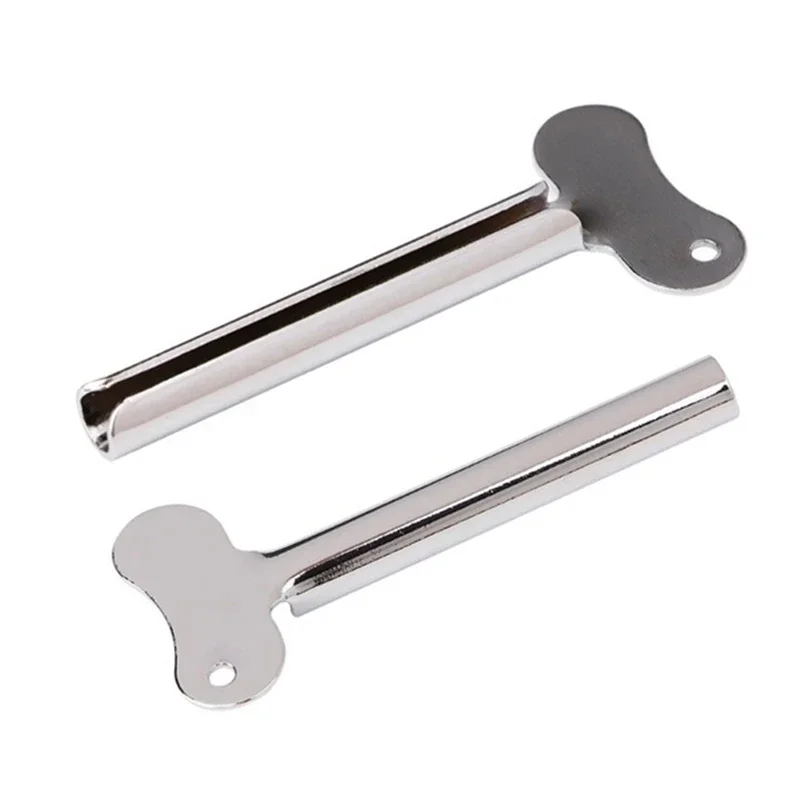 5/1PCS Toothpaste Squeezer Cosmetic Paint Rolling Press Dispenser Squeezer Tube Tools Stainless Steel Metal Bathroom Accessories 5
