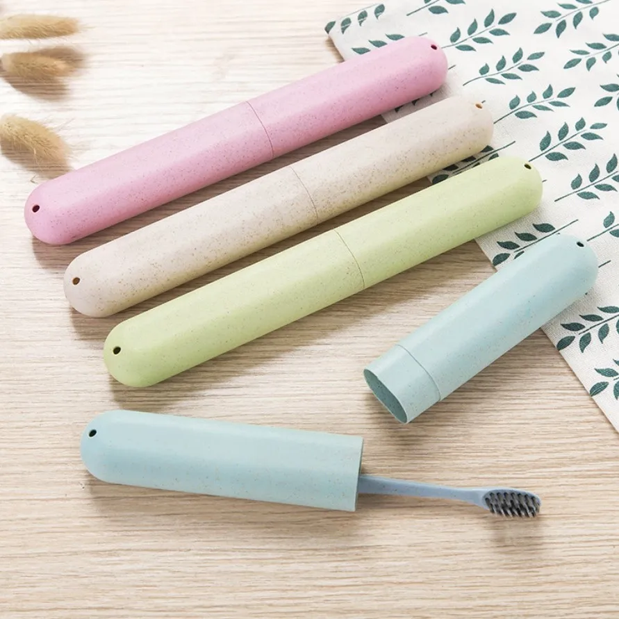 

Toothbrush Box Holder Cover Bathroom Accessories Travel Storage Dust-proof Case portable bathroom for camping