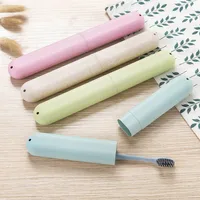 Toothbrush Box Holder Cover Bathroom Accessories Travel Storage Dust-proof Case portable bathroom for camping 1