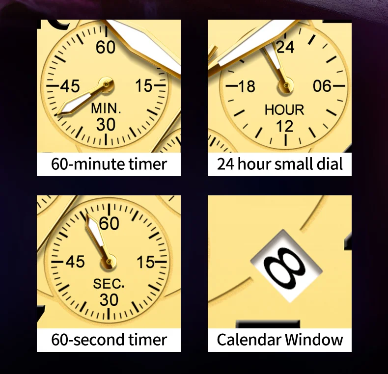 Men's Watches Large Digital Dial Original Wristwatch for Man Chronograph 24 Hour Date Waterproof Luminous 9969 Daily_voghion.com