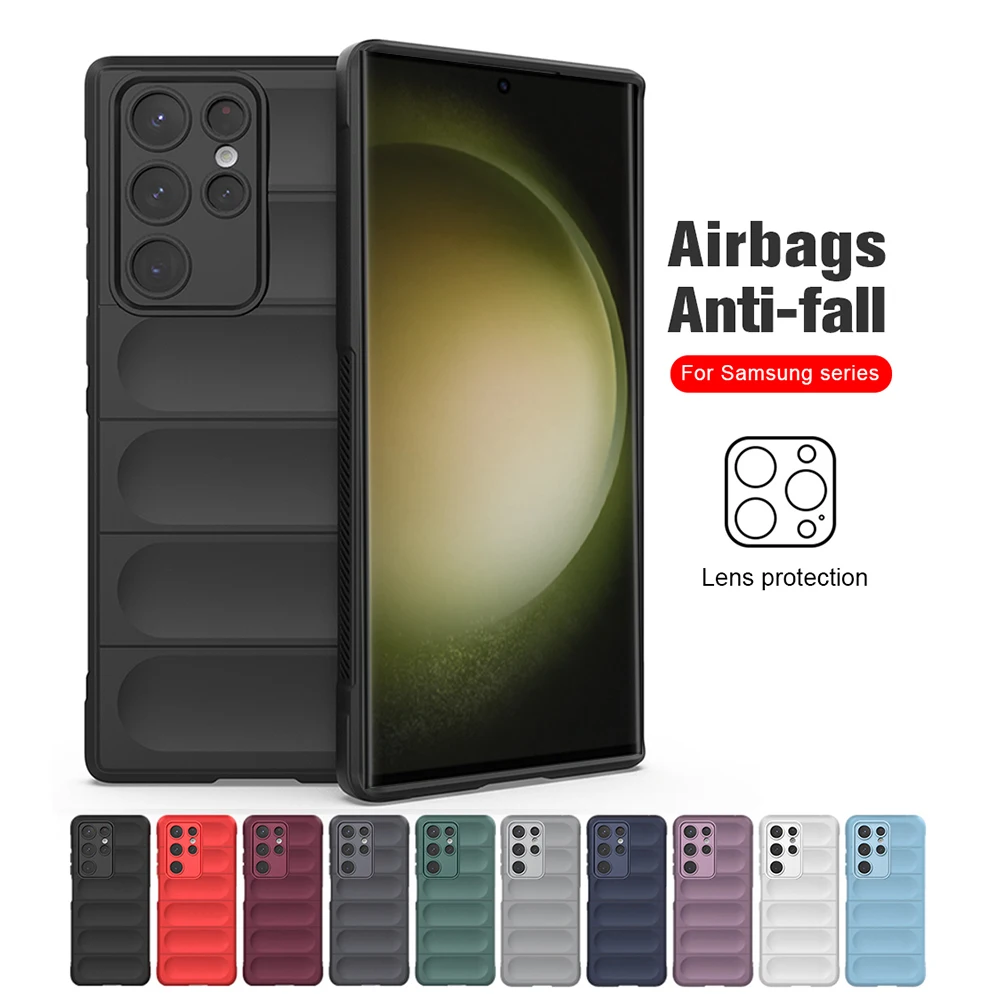 Samsung Galaxy 22 Phone Case Samsung Galaxy 22 Ultra Case Silicone Shockproof Aliexpress