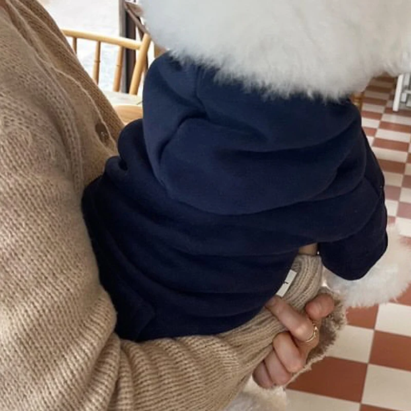 Pet clothes fleece dog hoodies for small medium dogs