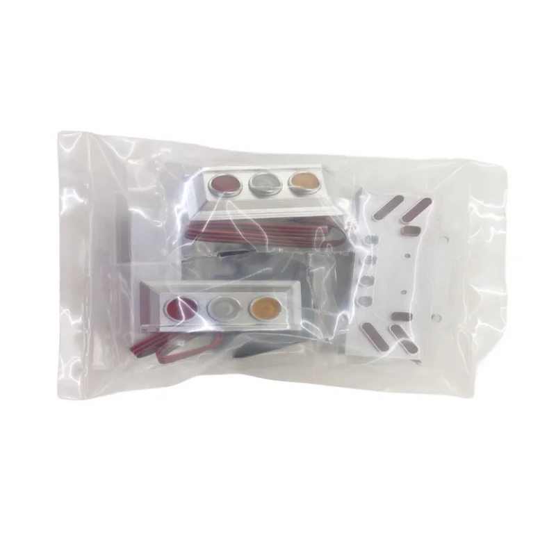 For Tamiya 1/14 RC Truck Taillight Decoration LED Lights RC Tractor New King 56344 56356 Rear Lamp Tamiya LESU Parts 6