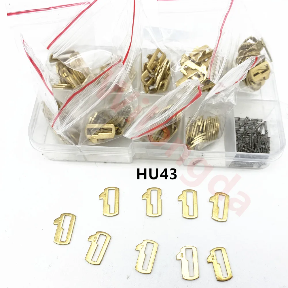 

Key Repair Kits HU43 Car Lock Reed Locking Plate lock wafer For opel