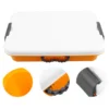 Sand Table Storage Box Children Outdoor Sandbox Sensory Play Tray with Cover Covered Toy Bins 3