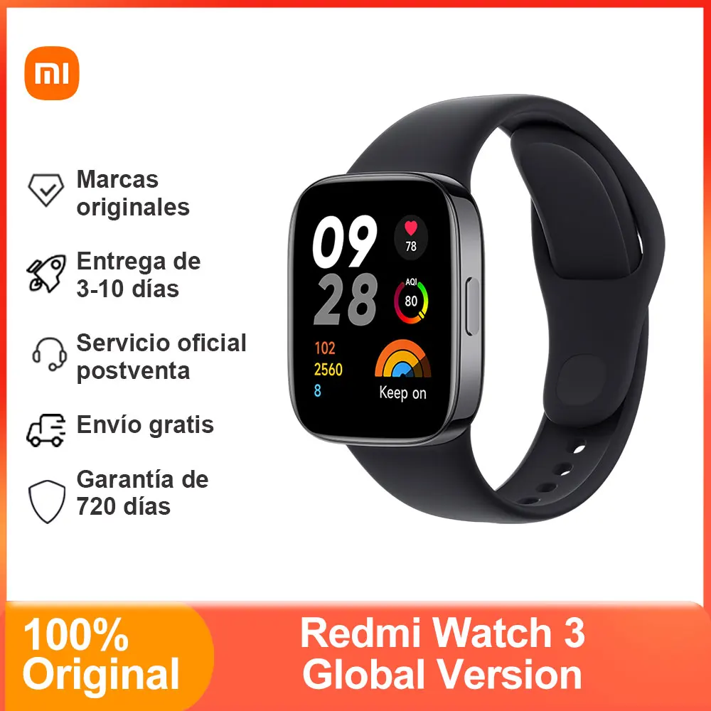 Xiaomi Redmi Watch Smart Watch, AMOLED 390×450 pixel Blood