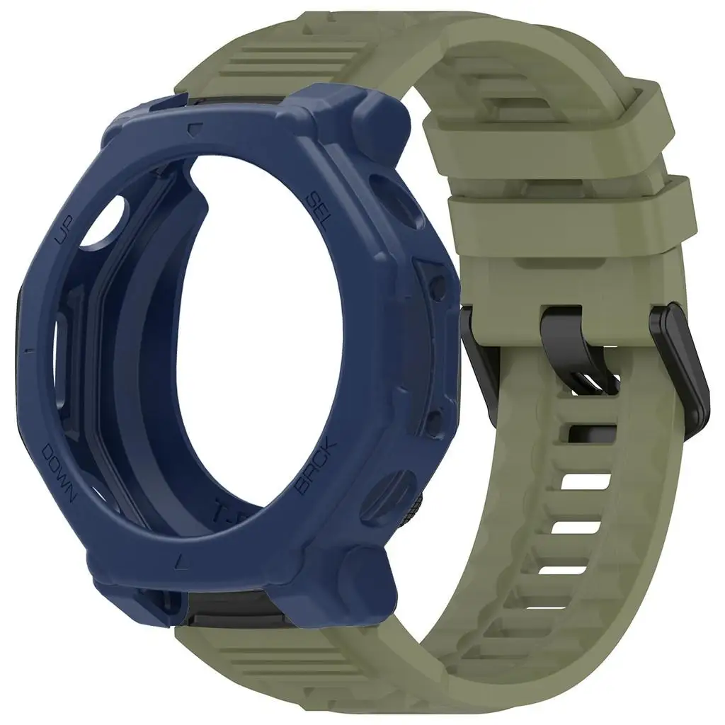 Versatile 2-in-1 Silicone Strap and Protective Bumper Shell