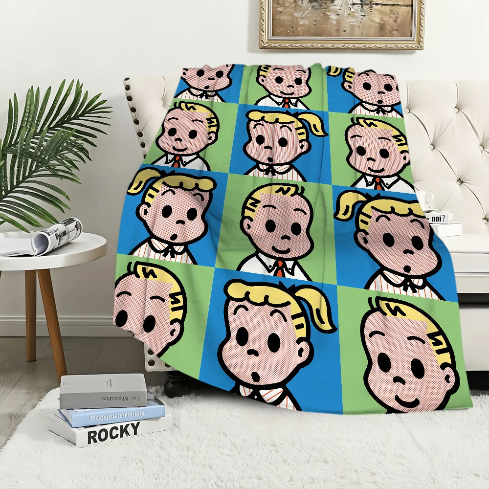 Art Cute Osamu Goods Blanket Plush Nap Sofa rug for Living Room Warm Office Bedroom Birthday Home Travel Kid Gifts 5