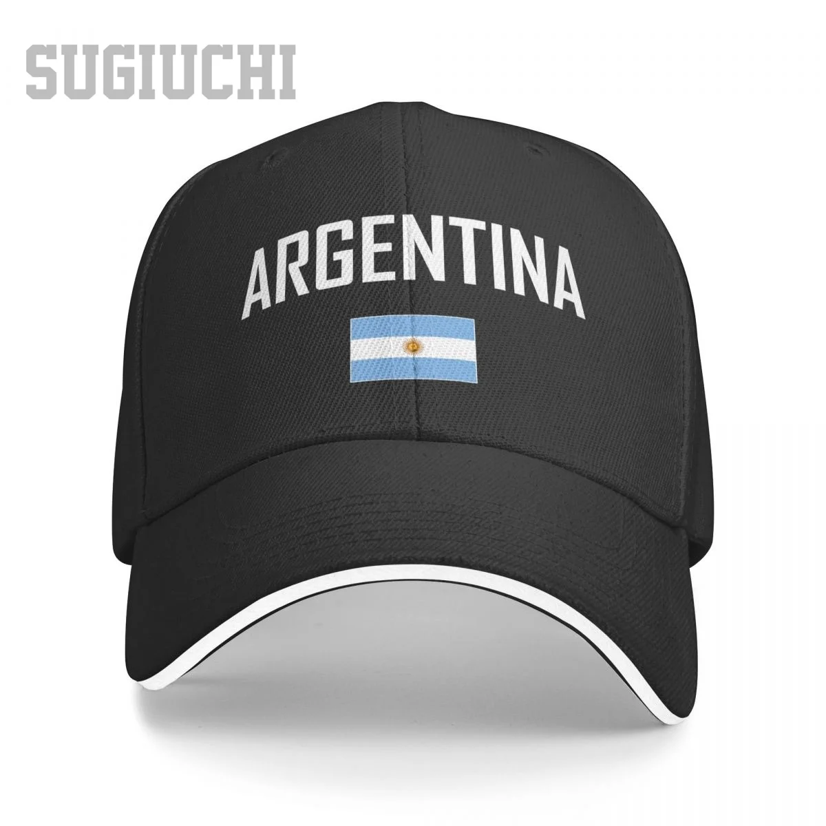 

Unisex Sandwich Argentina Flag And Font Baseball Cap Men Women Hip Hop Caps Snapback Golf Hat Fishing