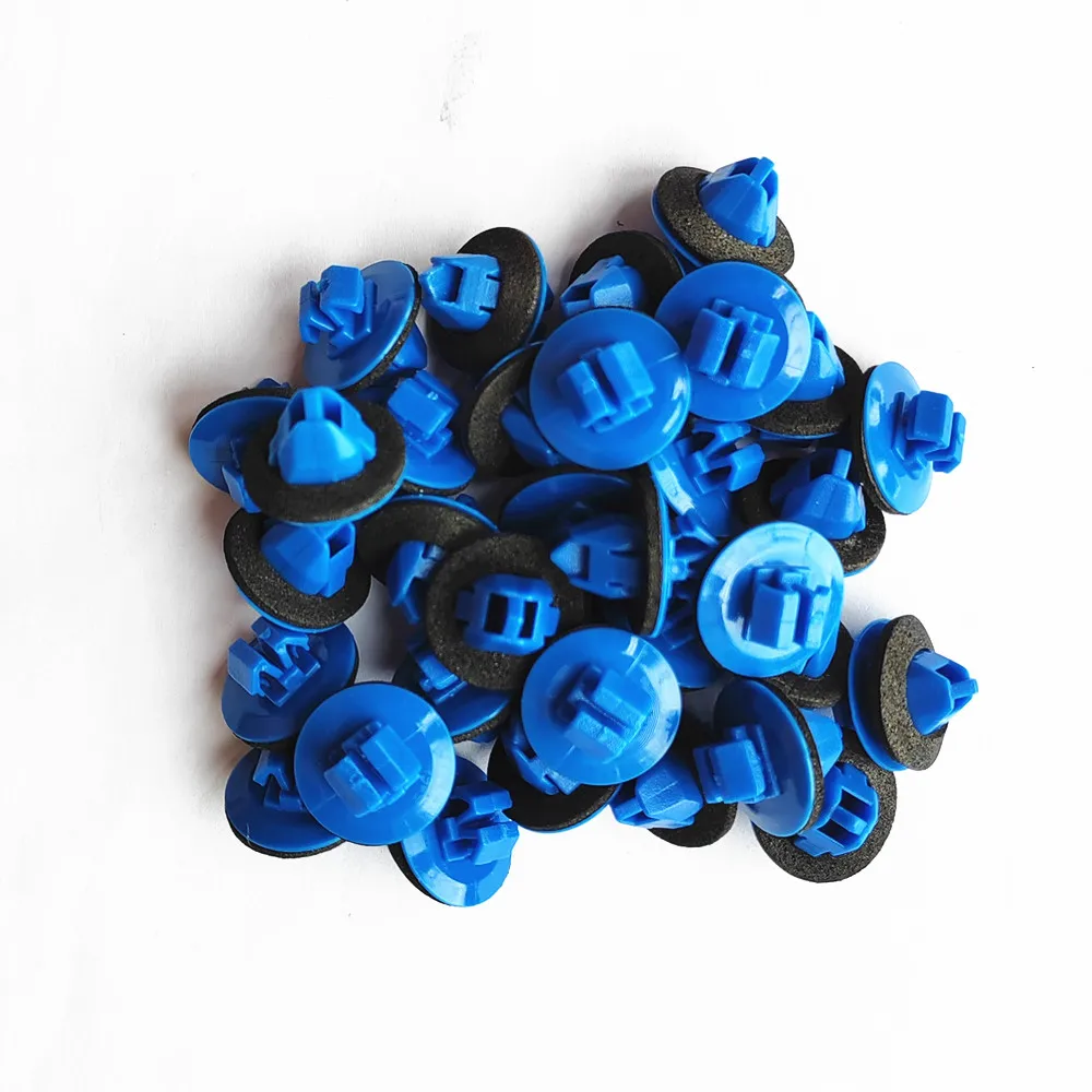 ATEECO Vis De Voiture Clips De Garniture De Voiture En Plastique Gris