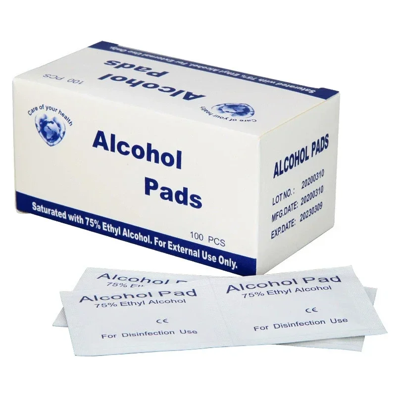 Disposable Convenient Alcohol Cotton Pads: For Mobile/Camera/Digital Screens