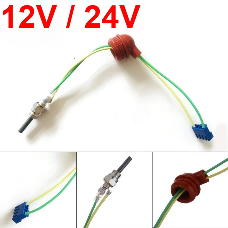 Clé à broche en céramique pour chauffage de stationnement chinois, bougie de préchauffage, pour Eberspacher, accessoires de chauffage Webasto, 12V/24