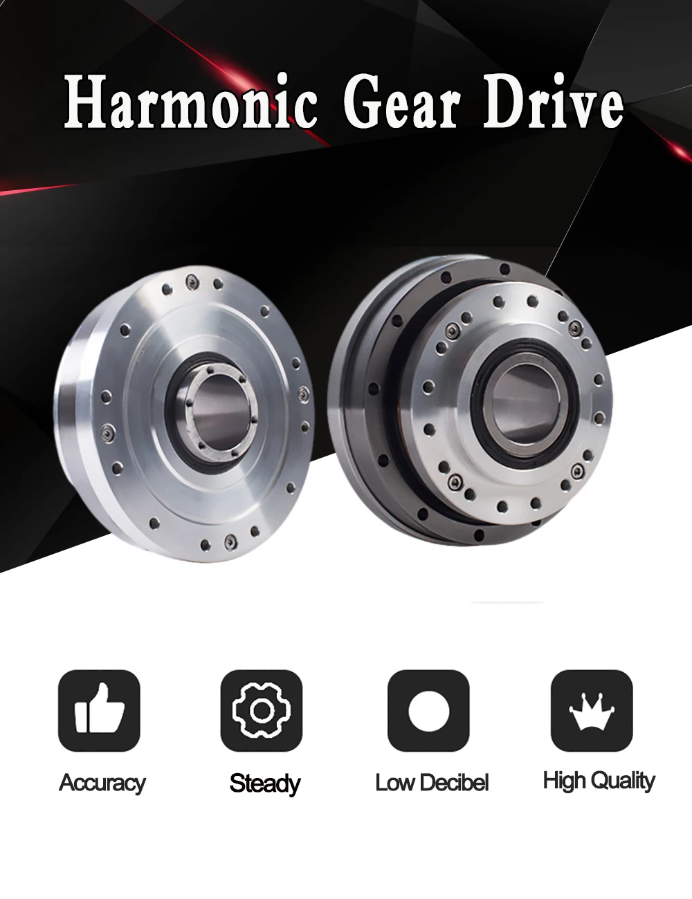 High Precision Harmonic Drive Hollow type 20 Arcsec Harmonic