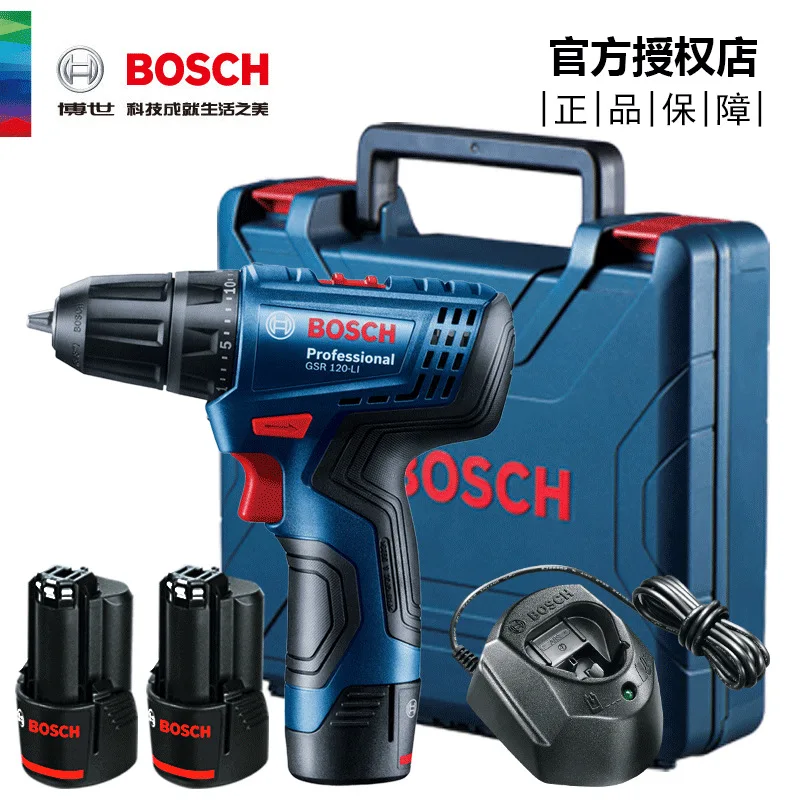 Taladro Atornillador Inalambrico + Batería Bosch Gsr 120-li