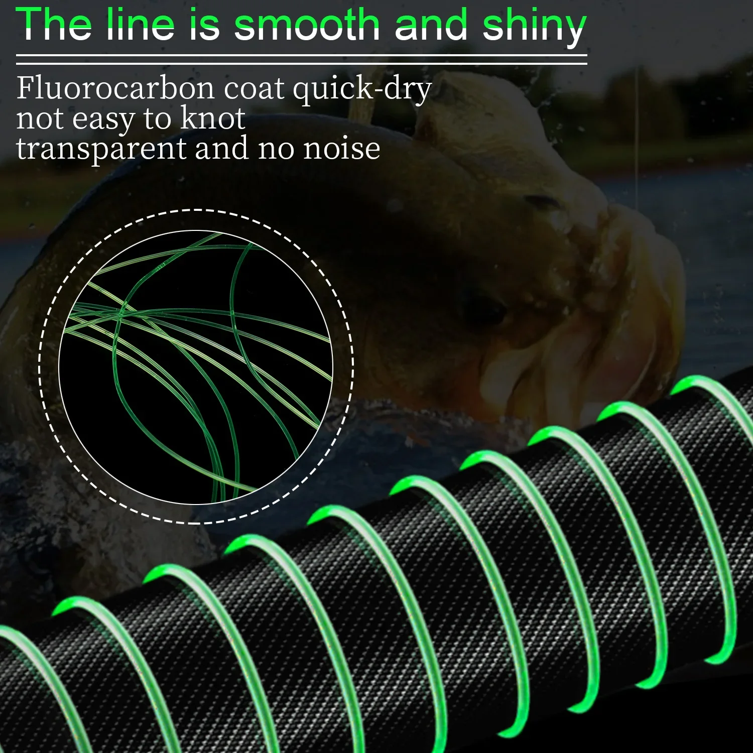 500M Fluorocarbon Coating Fishing Line 1000M 3-32LB Carbon Fiber Leader  Line Fishing Lure Wire Sinking Line Japan - AliExpress