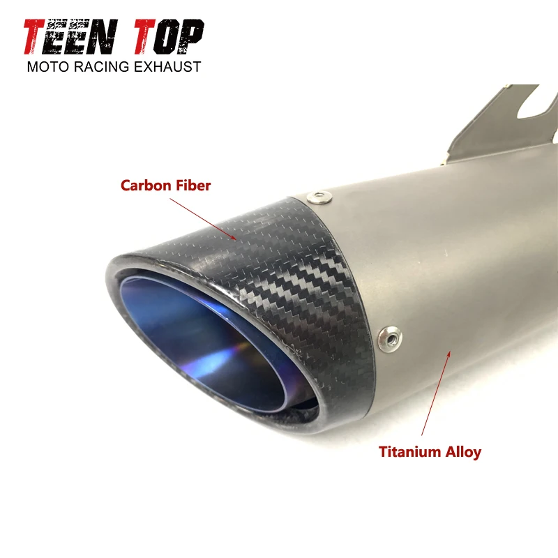 For Kawasaki Z900 Z 900 Slip-on Exhaust 2017 2018 2019 2020 2021 2022 Titanium Motorcycle Exhaust Esacape Moto Silencer Muffler - Image 2