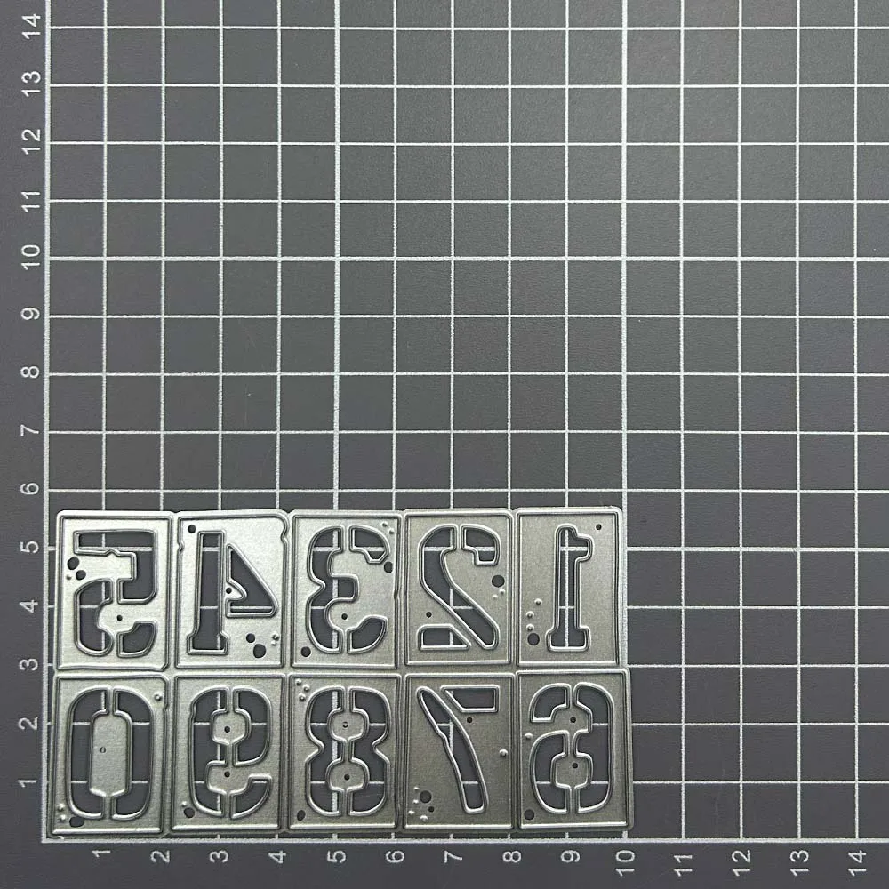 Digital Painting Brush Tools Metal Cutting Dies for DIY Crafts and Scrapbooking