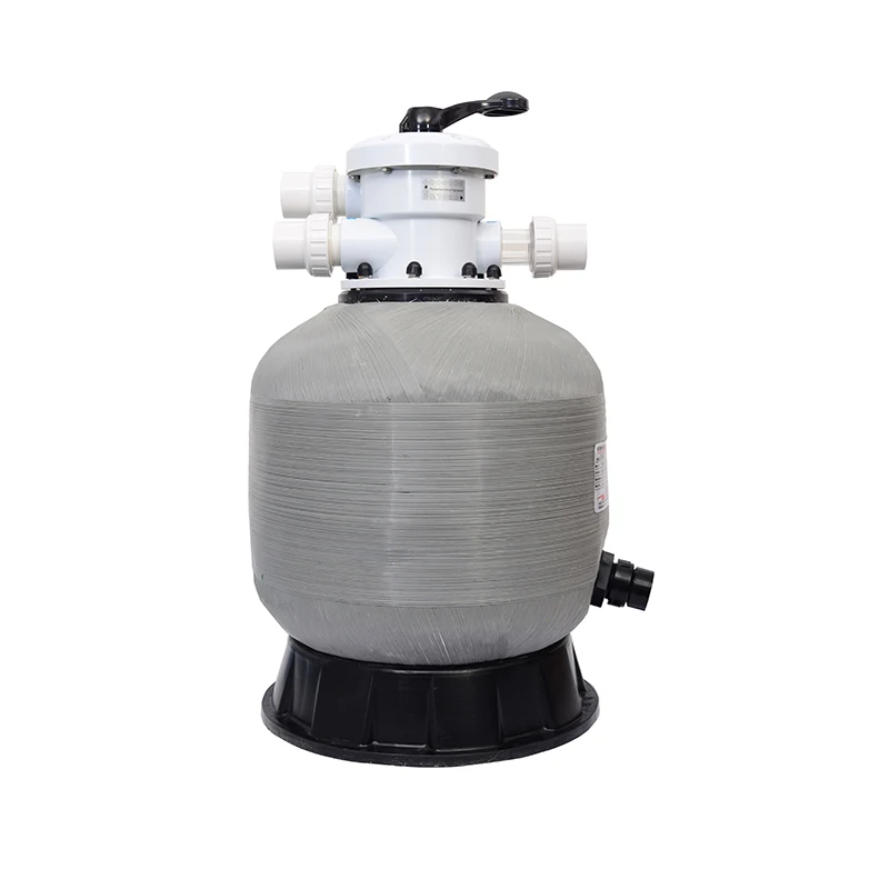 

16inch 400mm Top Mount Glass Fiber Above Piscina Alberca Inground Backwash Cleaning Swimming Pool Accessories Sand Filter