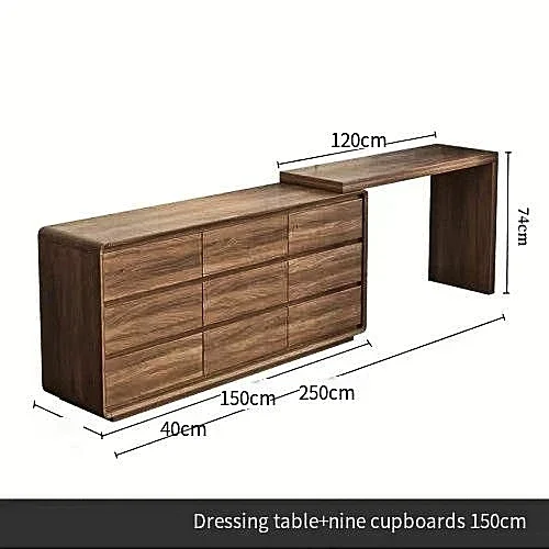 Walnut 250cm