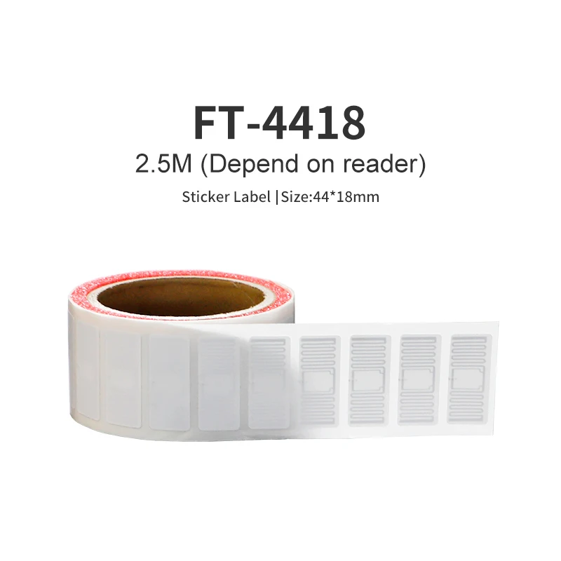 ISO18000-6C RFID 스티커 라벨 태그 재고 관리를 위한 UHF 패시브 RFID 태그