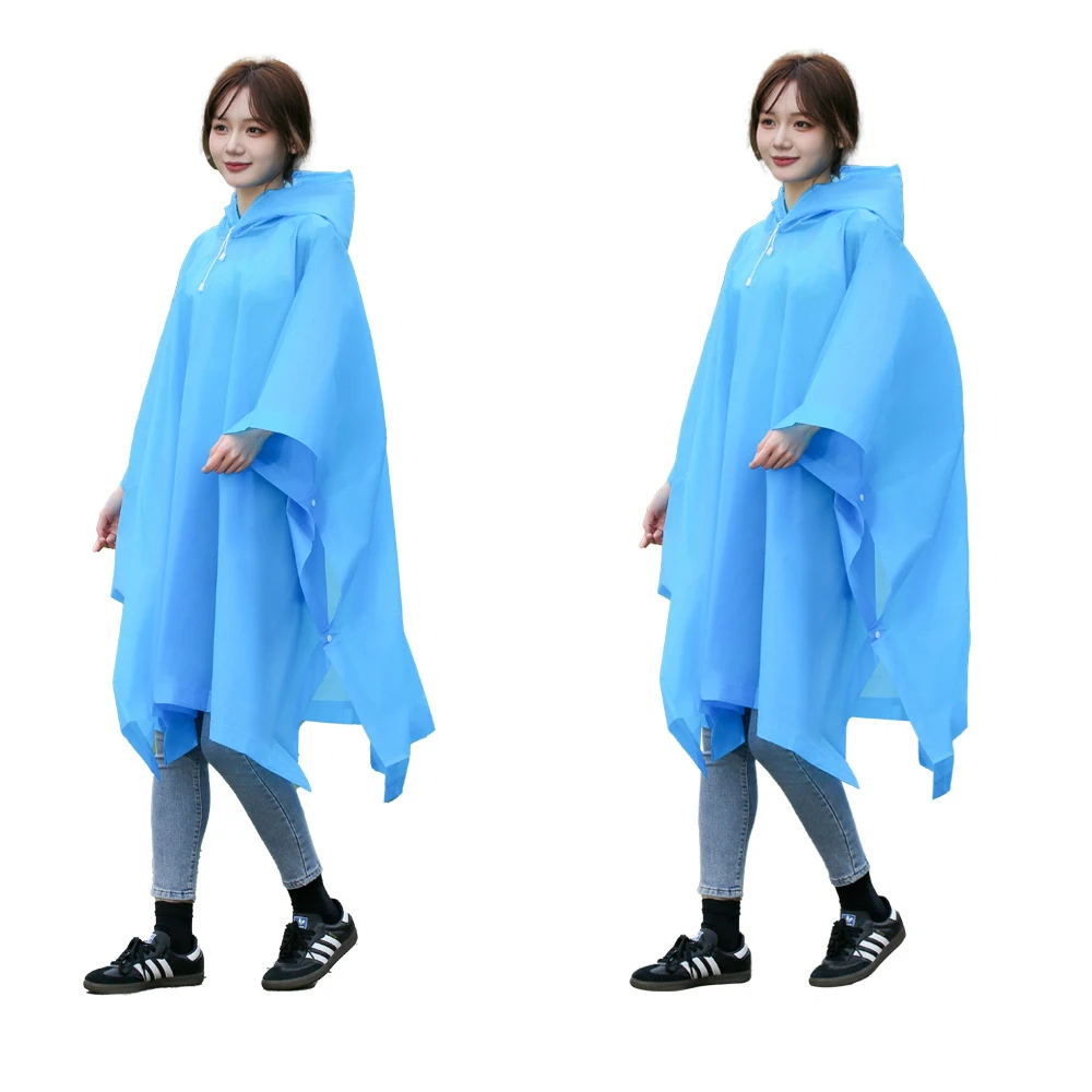 Disposable Raincoat Cloak Style Three in One Suitable for Camping Fishing Hiking Trekking Raincoat Poncho