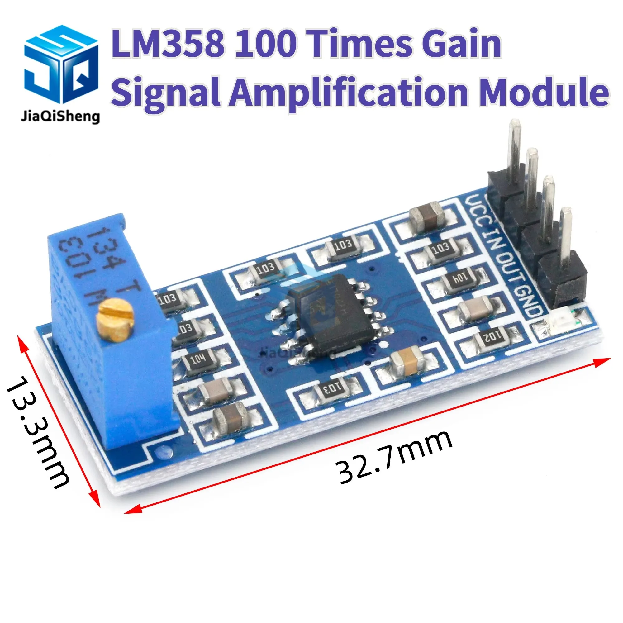 Modulo Amplificatore Operazionale Di Segnale Debole Lm358 - Foto 6