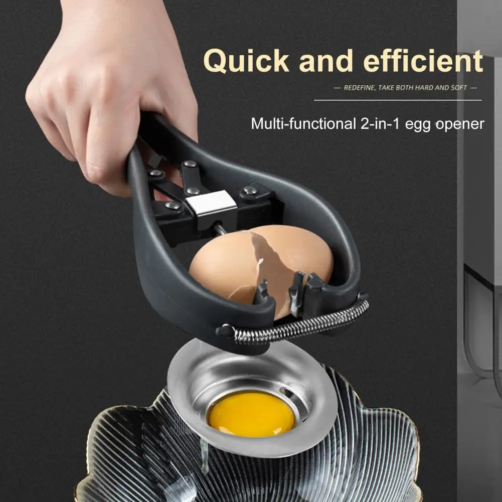 Egg Shell Opener Egg Cracker Tool Hard Boiled Peeler Fish-Shaped Design Kitchen Gadget for Quail Eggs And Baking
