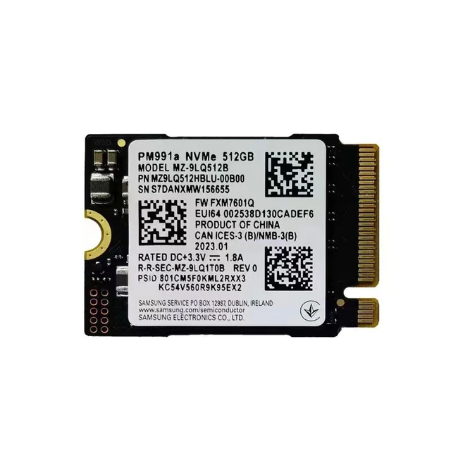 M.2 2230 NVMe SSD Gen4