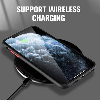 Luxuriöse Matte Magnetische MagSafe-Hülle mit Kabelloser Ladefunktion für iPhone 14, 13, 12, 11 Pro Max, Mini, Plus, XS Max, XR, X - Robuste Schutzhülle