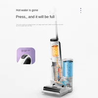 H100Pro Household Wireless High Temperature Intelligent Suction and Mopping Integrated Hot Water Floor Scrubber Kitchen Robots 2