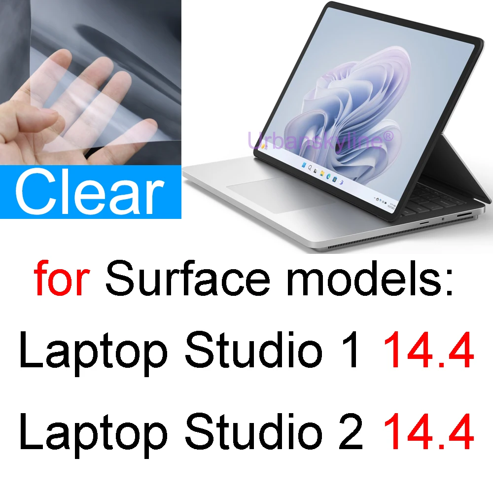 Premium Clear Screen Protector Film for Microsoft Surface and Laptop Series