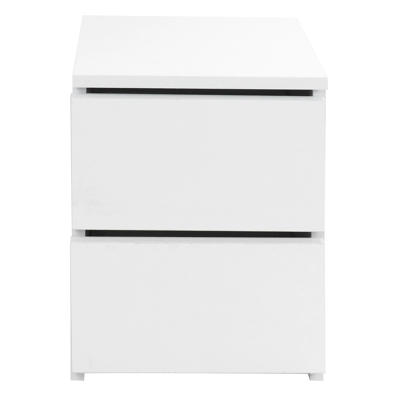 Modern 2-Drawer Bedside Table 2