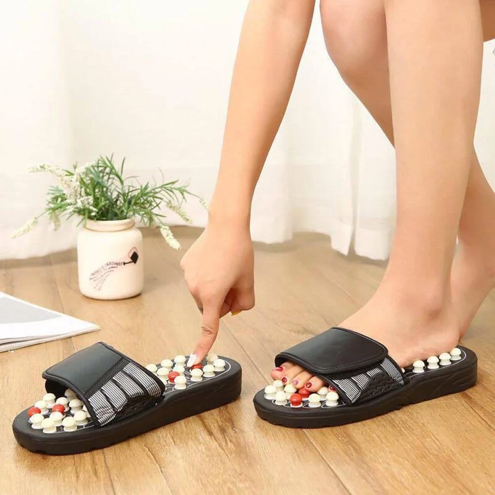 Universal Foot Massage Shoes Relief Plantar Fatigue Slippers For Indoor Outdoor