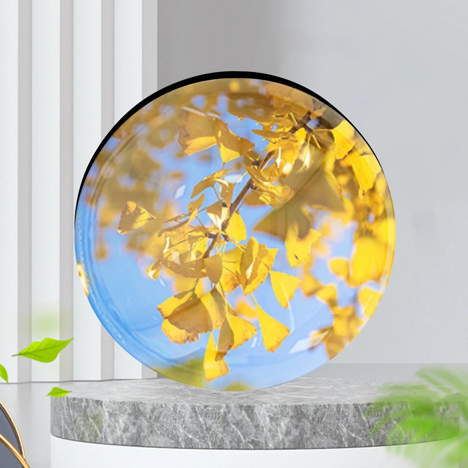Crystal Ball Video Player 2.7in 3D Video Sphere Crystal Ball Digital Display Gift for Anniversary Birthday Wedding Christmas