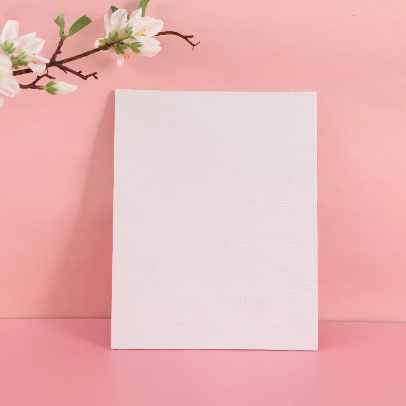 10 Cotton White Canvas Board Printing Canvas Children Diy Handmade Acrylic Blank Oil Painting Board Student Art Supplies