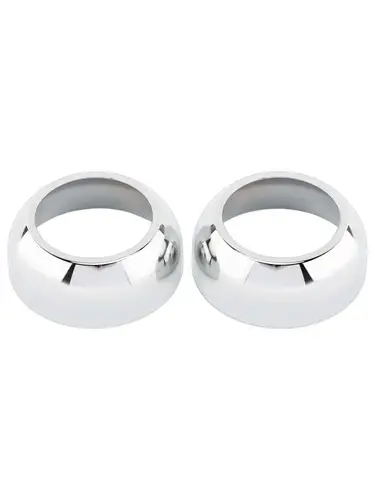 Chrome 39mm Fork Boot Cap Covers for Harley 88-21 Sportster XL 883 1200 Forty Eight Iron 883 Dyna 88-94 FXR 91-05 FXD Low Rider - Image 7
