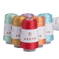 150 Colour 700M 100g special Sequin yarn DIY garment accessories Rag doll Knitting yarn 1