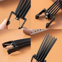 Ensemble d'outils de coiffure bouclés pour hommes et femmes, peigne à Texture moelleuse et racine de cheveux, Clip moelleux, bouclage naturel, accessoires de barbier sans trace 6