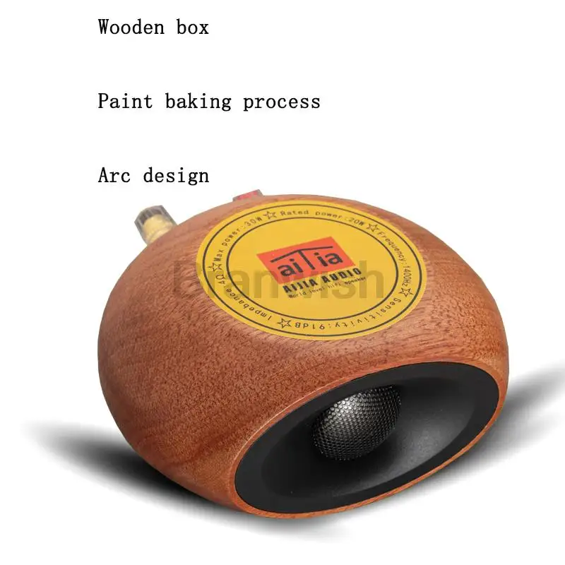 4 Inch Passive Speaker Fever Independent High-Power Super Tweeter External Tweeter Loudspeaker 4Ohm Sound Box 91dB