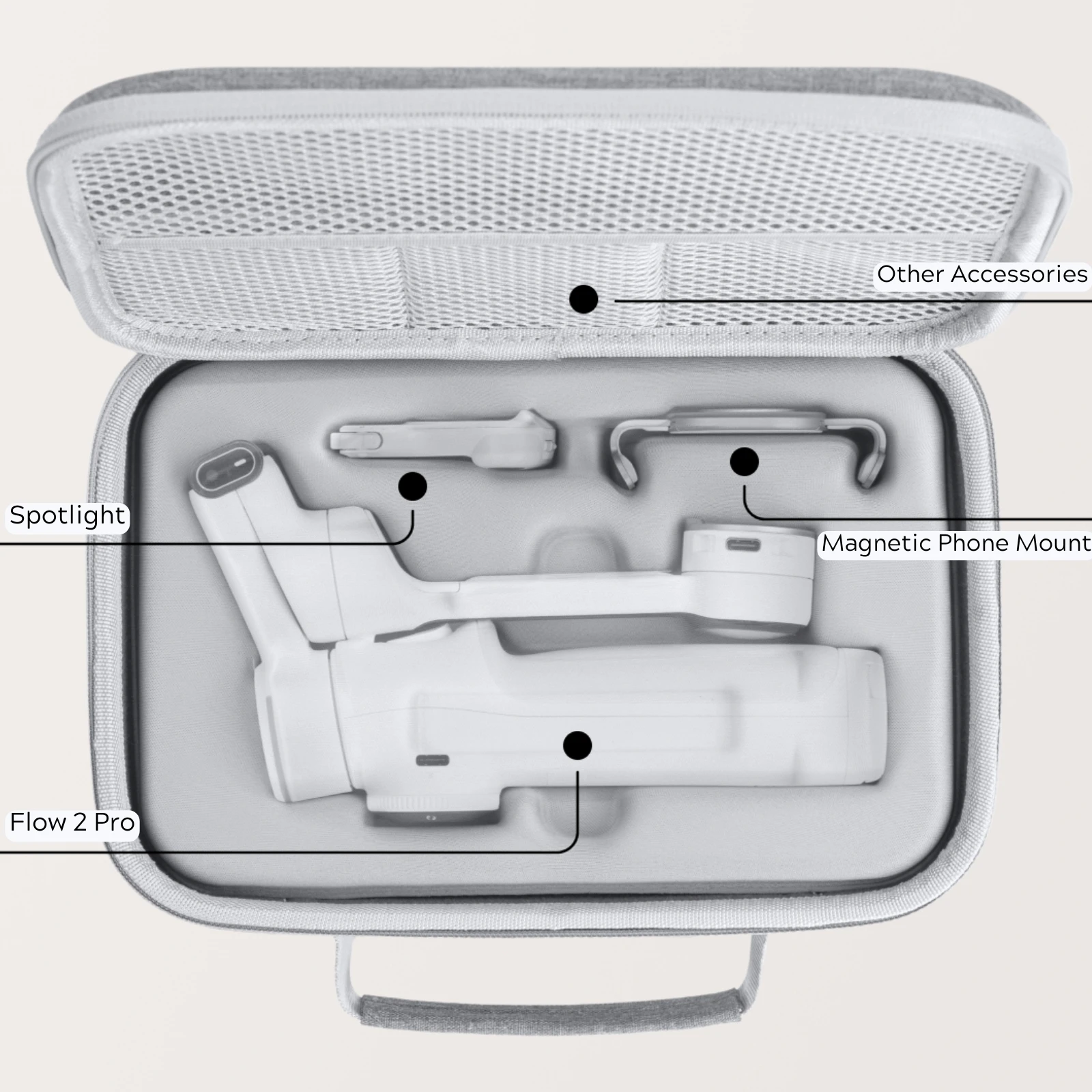 Insta360 Flow 2 Pro Original Accessories Magnetic Phone Mount