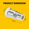 4PCS Car CEL Oxygen O2 Sensor Fix Check Engine Light Eliminator Adapter With Filter Car Tool Accessory 3